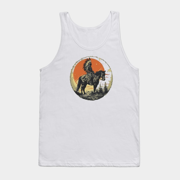 Native Indigenous American  Tank Top by Wintrly